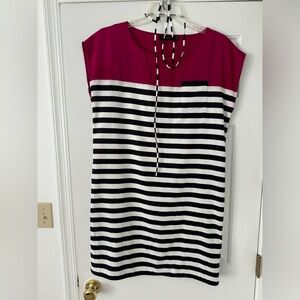 Limited large dress with belt